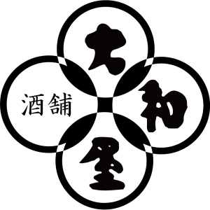 大和屋酒舗ロゴ(大和花風)