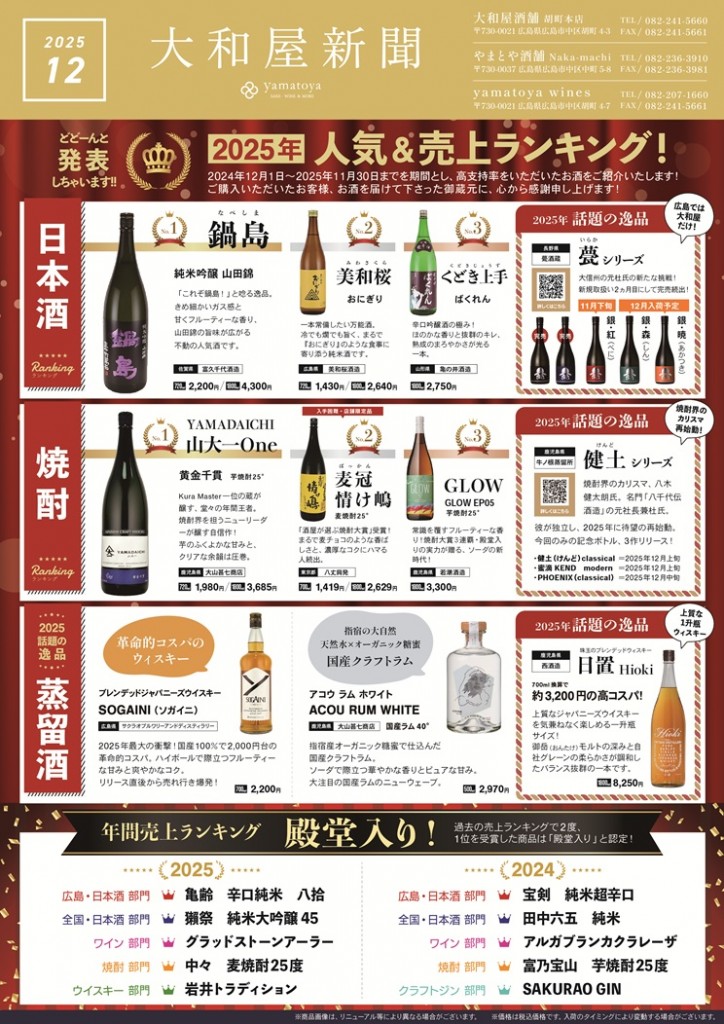 大和屋新聞2025-12月号オモテ面(1)